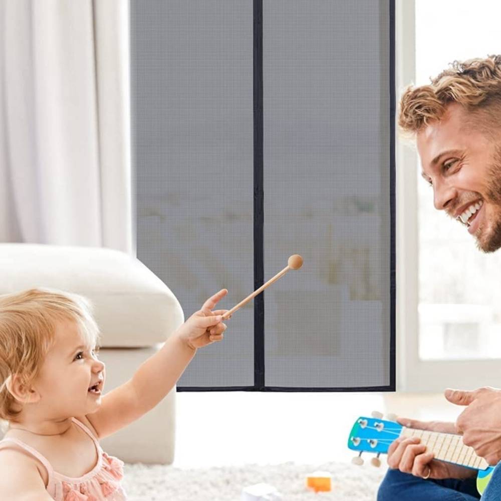 Magnetic Screen Door | Magnet Door Screens | Magnetic Mesh Screen Doors
